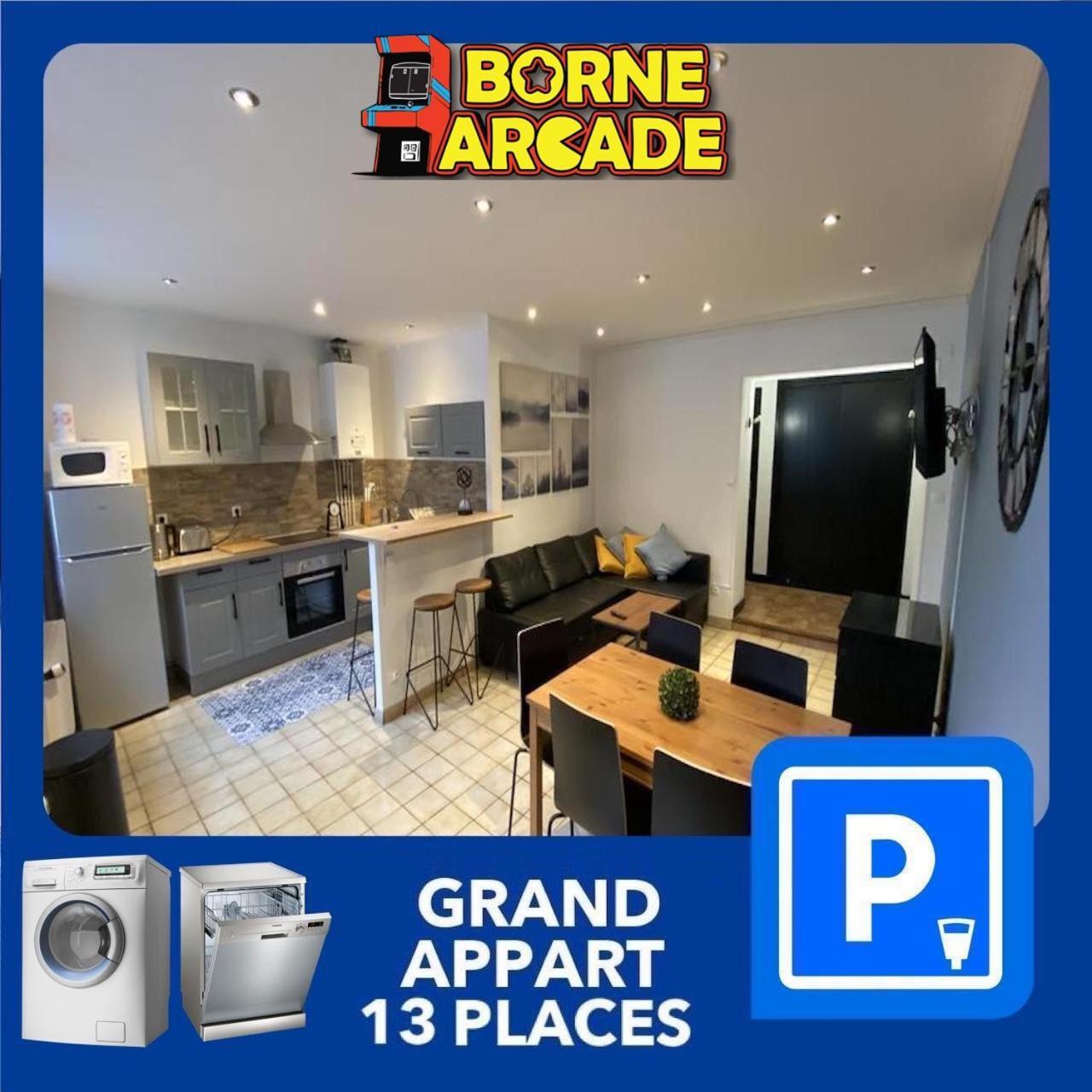 09 Chic & Cosy Grand Appart 4 Pieces 75M2 Hypercentre Wifi Smart Tv Netflix แซงต์-เอเตียน ภายนอก รูปภาพ